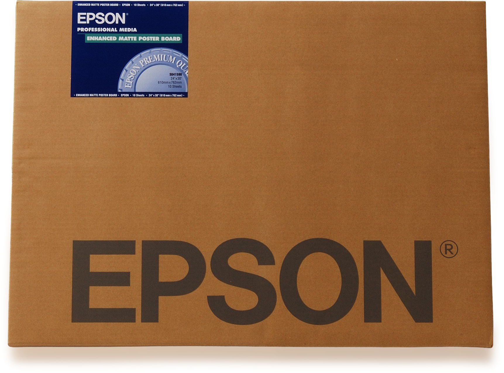 Epson GF Papel Enhanced Matte Poster Board, A2, 20h, 850g/m2