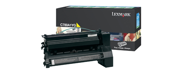 LEXMARK C-780/C-782/X-782 Cartucho de impresion Amarillo retornable (6.000 pag.)