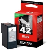 LEXMARK Z1520, Multifuncion X4850/6570/9570 Cartucho Negro Retornable nº42