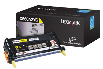 LEXMARK X560 Cartucho de impresion Amarillo