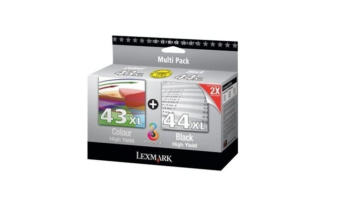 LEXMARK X9350 Cartucho color nº43 PLUS + negro nº44