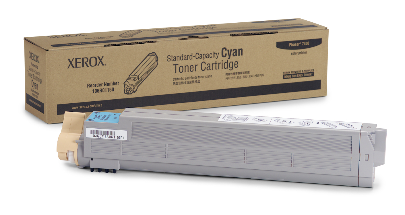 XEROX Toner TEKTRONIX Phaser 7400 Cian