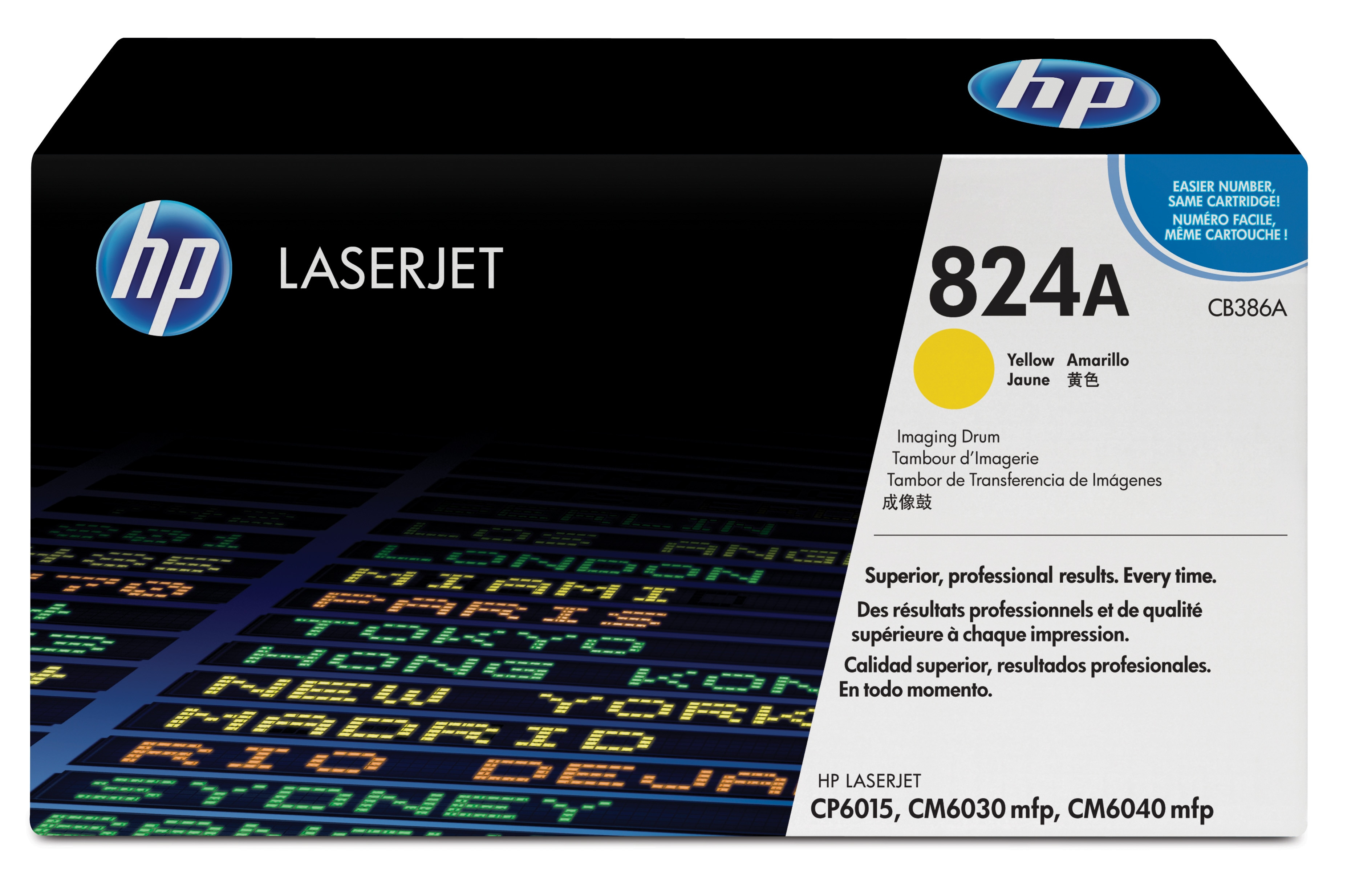 HP Laserjet Color CP6015, CM6030/6040 Tambor amarillo