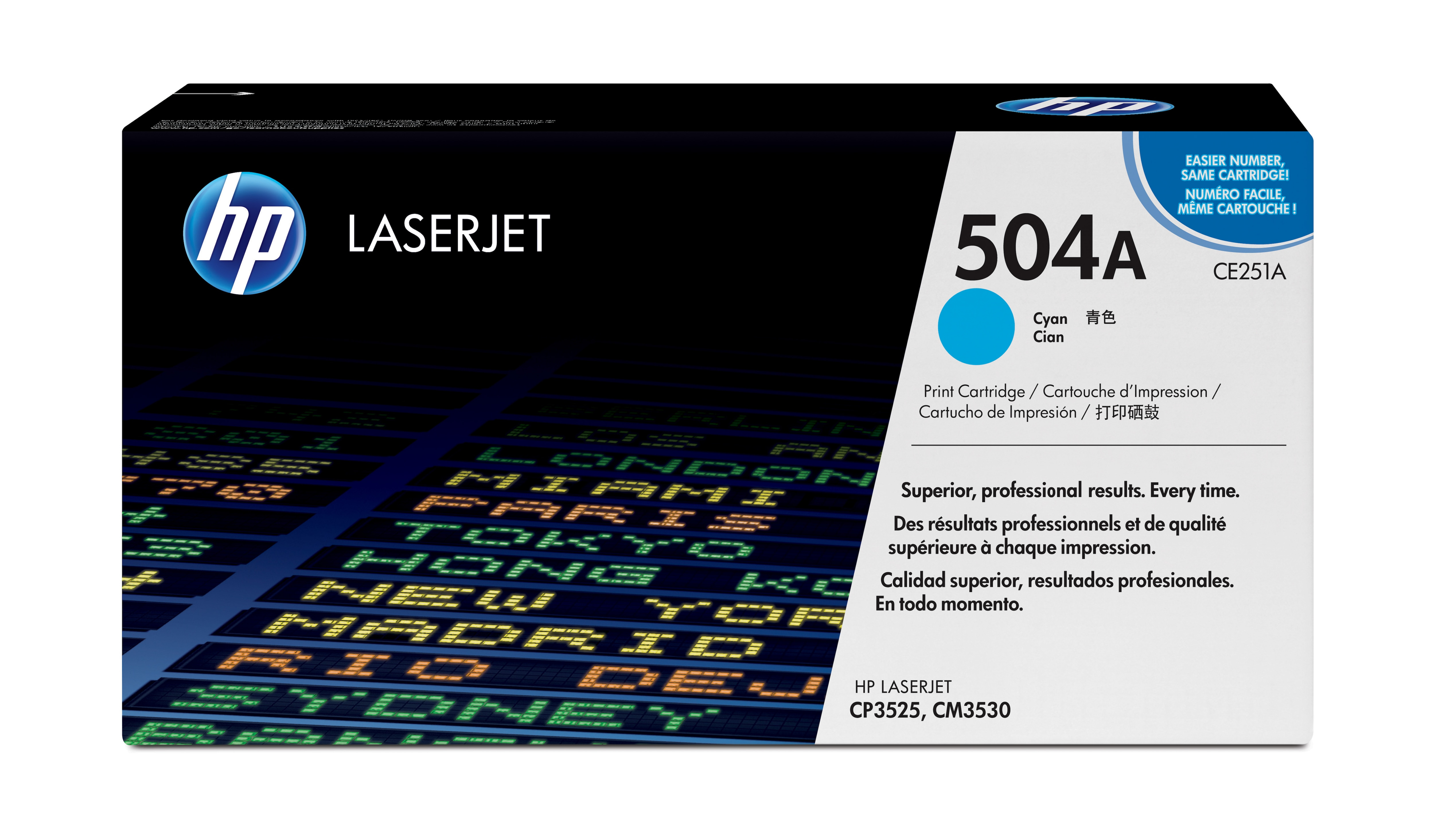 HP Laserjet CP3525 Toner Cian (7.000 paginas)504A
