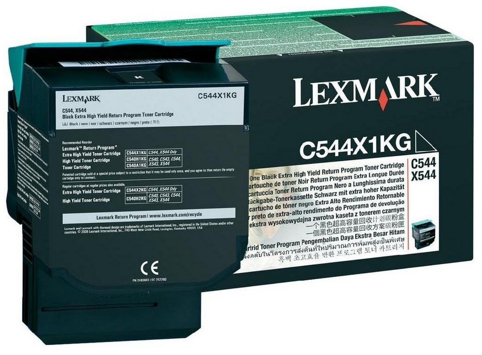 LEXMARK C544/X544 Toner Negro Extra Alto Rendimiento Retornable
