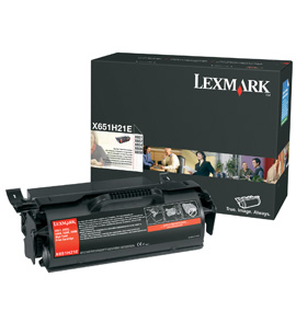 LEXMARK X-651/652/654/656/658 Toner alto rendimiento retornable CORPORATIVO