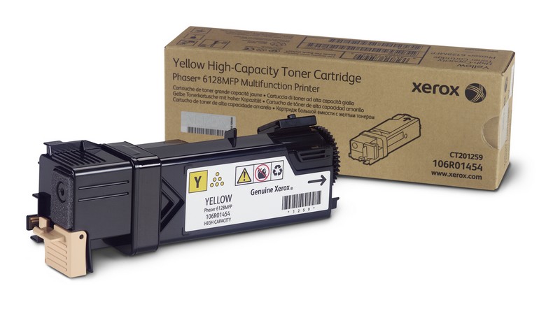 XEROX TEKTRONIX Phaser 6128MFP Toner Amarillo