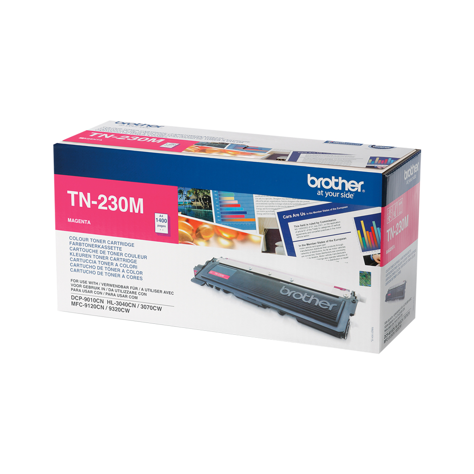 BROTHER Toner Magenta HL-3040CN/3070CW/MFC-9120CN/MFC-9320CN 1.400 pagina
