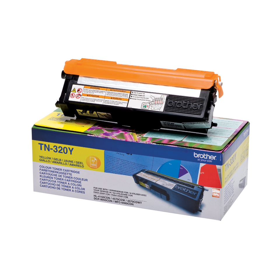 BROTHER Toner Amarillo HL-4150CDN/4570CDW Toner Amarillo 1.500 pag.