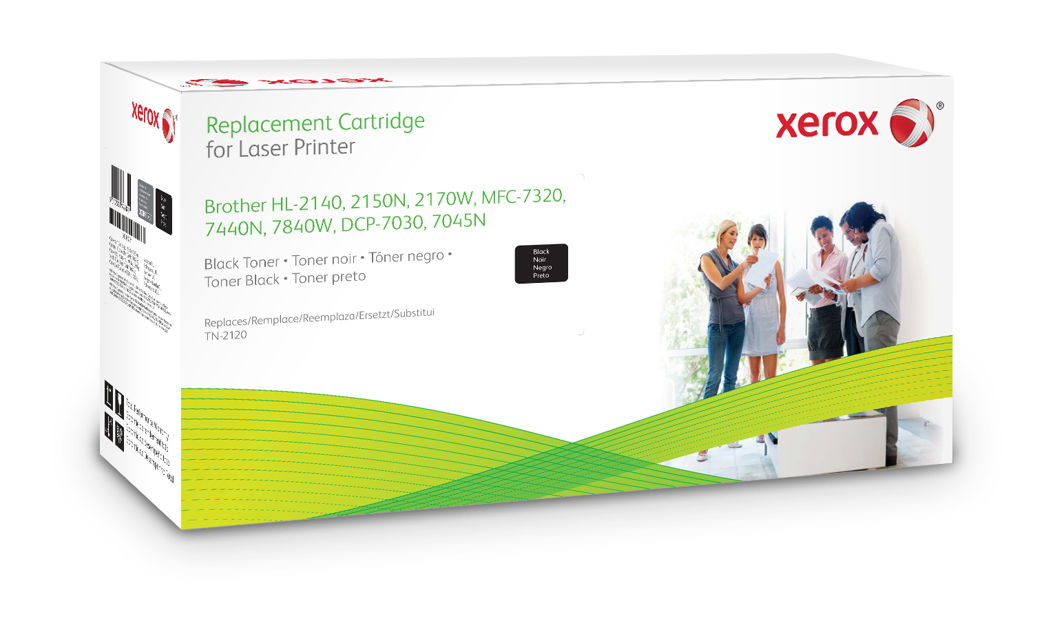 XEROX Everyday Remanufactured Toner para Brother TN2120, High Capacity