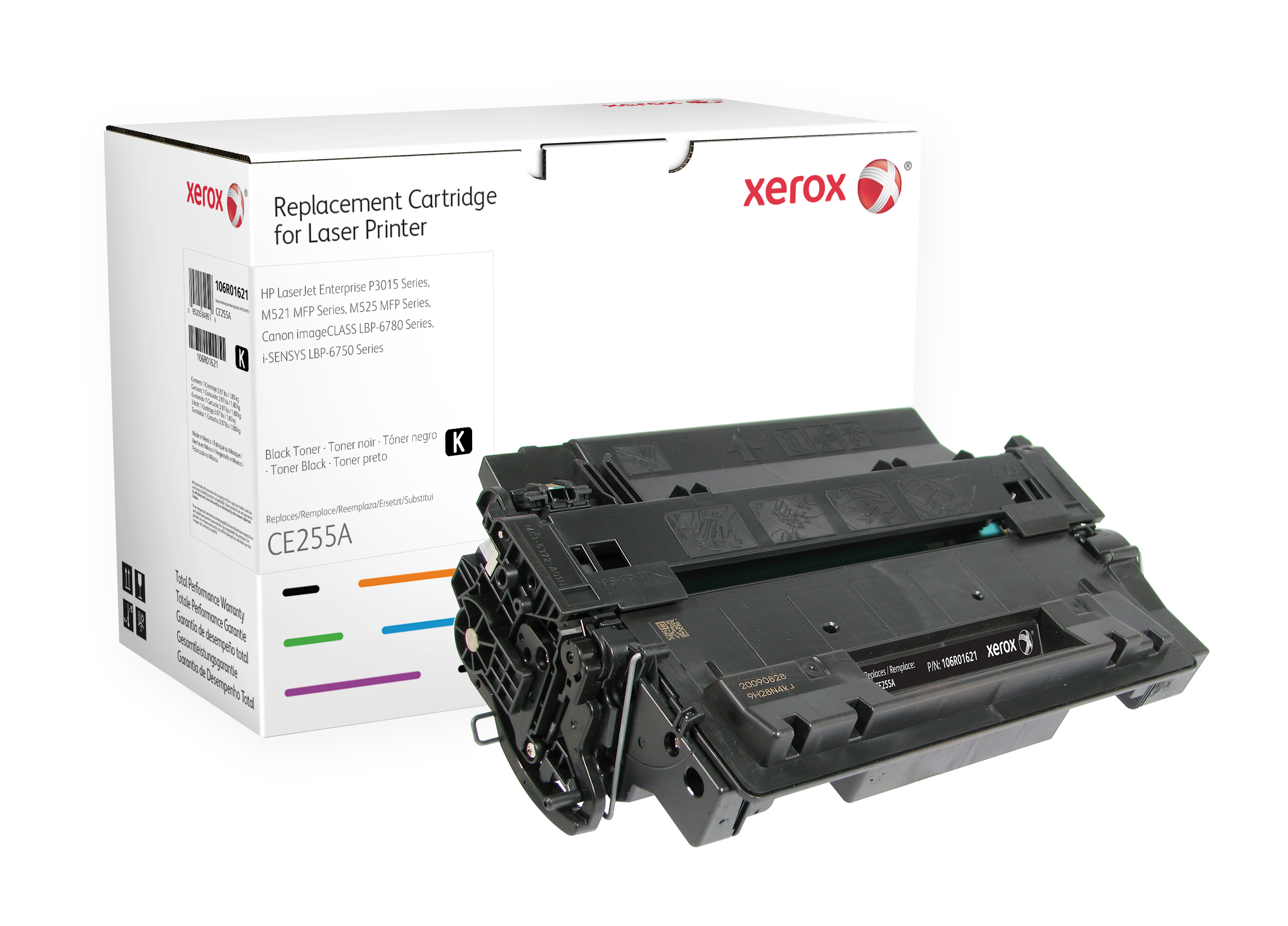 XEROX Everyday Remanufactured Toner para HP 55A (CE255A), Standard Capacity