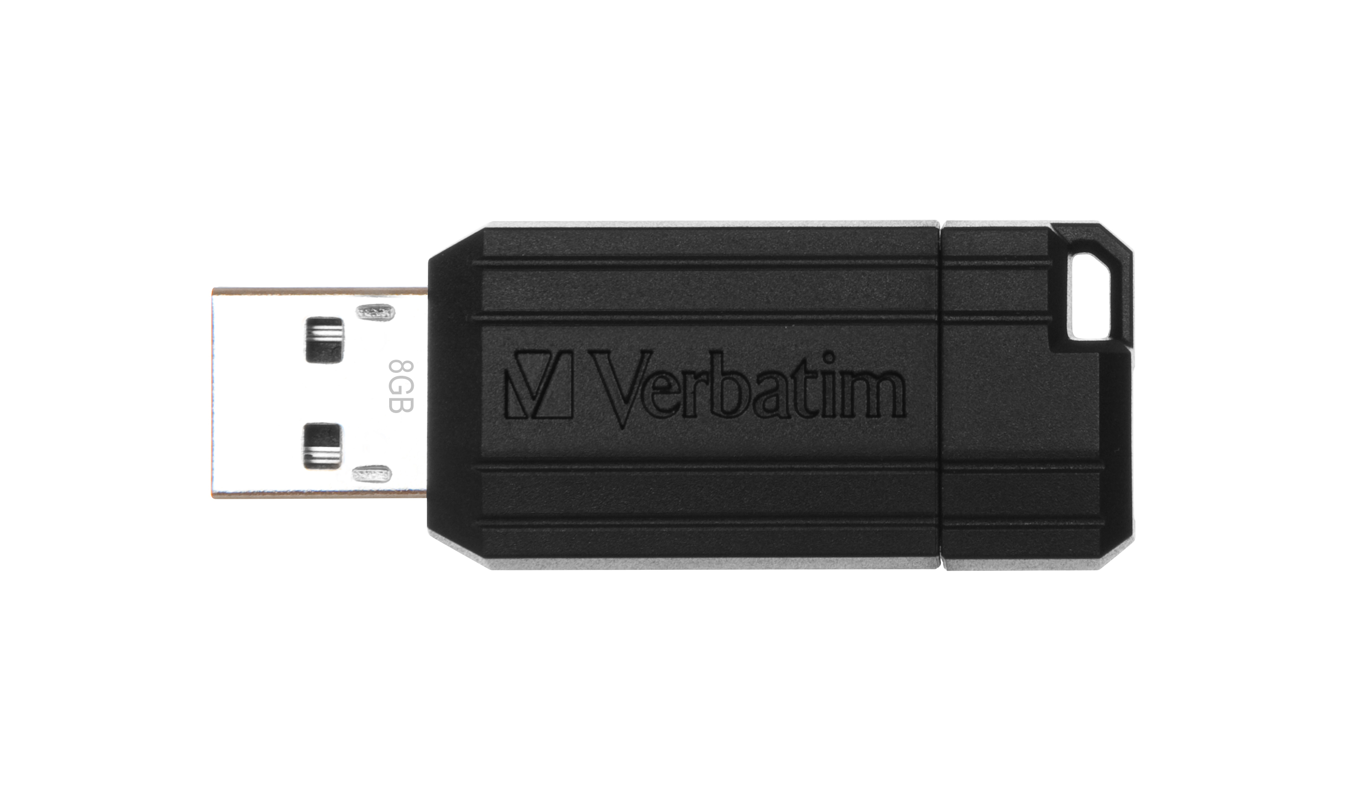 VERBATIM PEN DRIVE PINSTRIPE 8GB NEGRO
