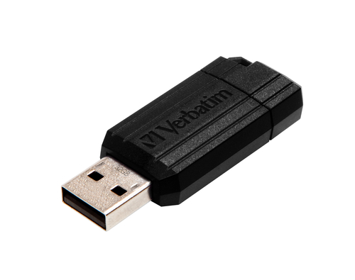 VERBATIM PEN DRIVE PINSTRIPE 32GB NEGRO