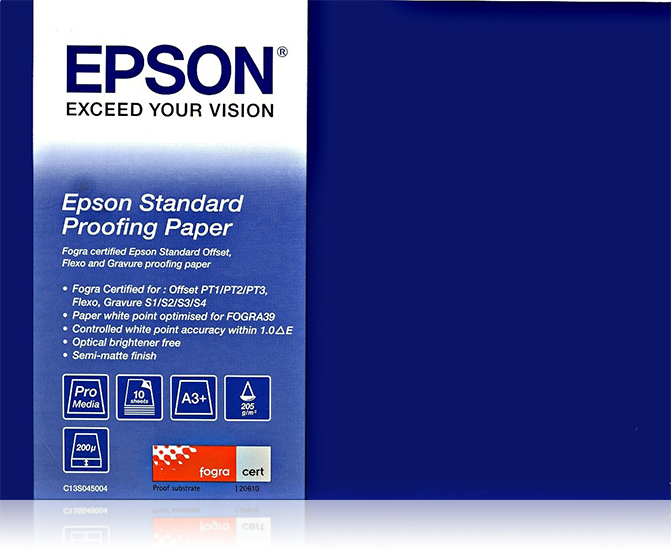 EPSON GF Papel Proofing Standard, 17&quot x 30.5m, 240g