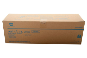 KONICA MINOLTA BIZHUB C20P Toner Cian TN318C