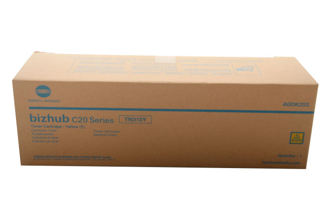 KONICA MINOLTA BIZHUB C20P Toner Amarillo TN318Y