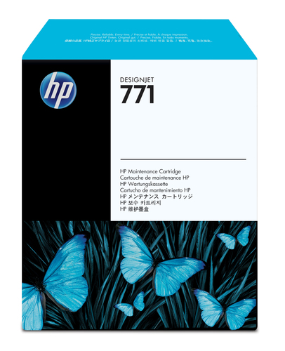 HP Designjet 771 Cartucho de Mantenimiento Color