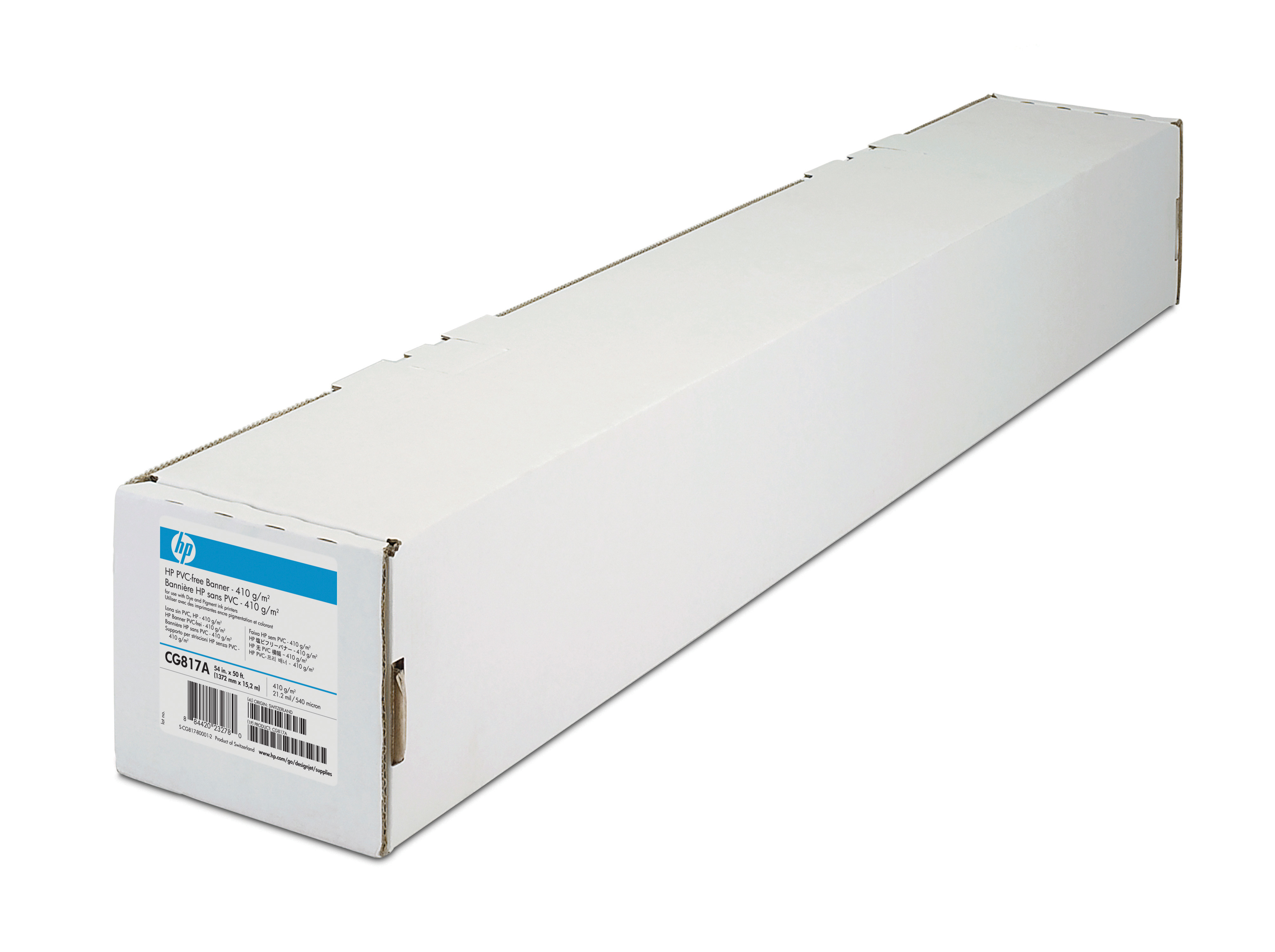 HP Papel inkjet Banner PVC_FREE 54&quot 410gr