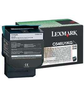 LEXMARK C546DTN X546DTN Toner Negro Retornable