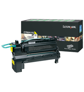 LEXMARK C792 X792 Toner Amarillo Retornable