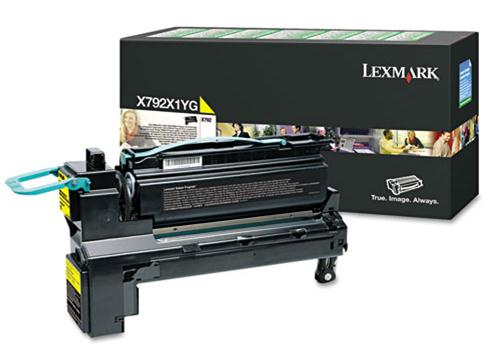 LEXMARK X792 Toner Amarillo Retornable