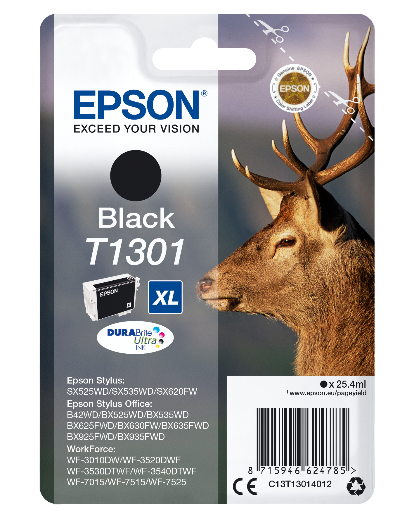 Epson C13T130140 CON ETIQUETA DE SEGURIDAD - Radio frequencia