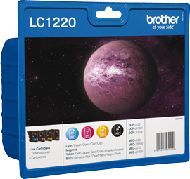 BROTHER Pack cartuchos Negro, Cian, Magenta y AmarilloDCPJ725DW/J925DW/J430W,