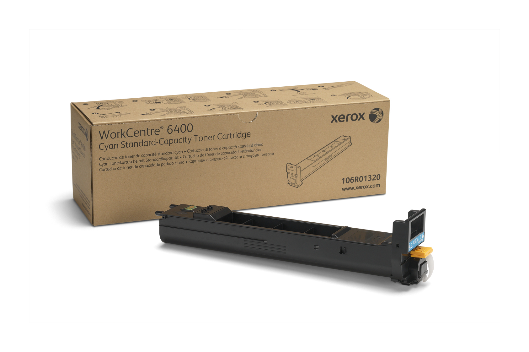 XEROX Workcenter 6400 Toner Cian