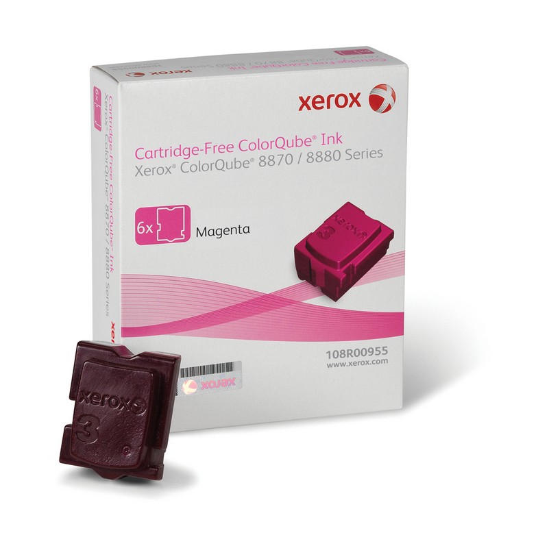XEROX ColorQUBE8870 Cartucho tinta solida Magenta6 barras