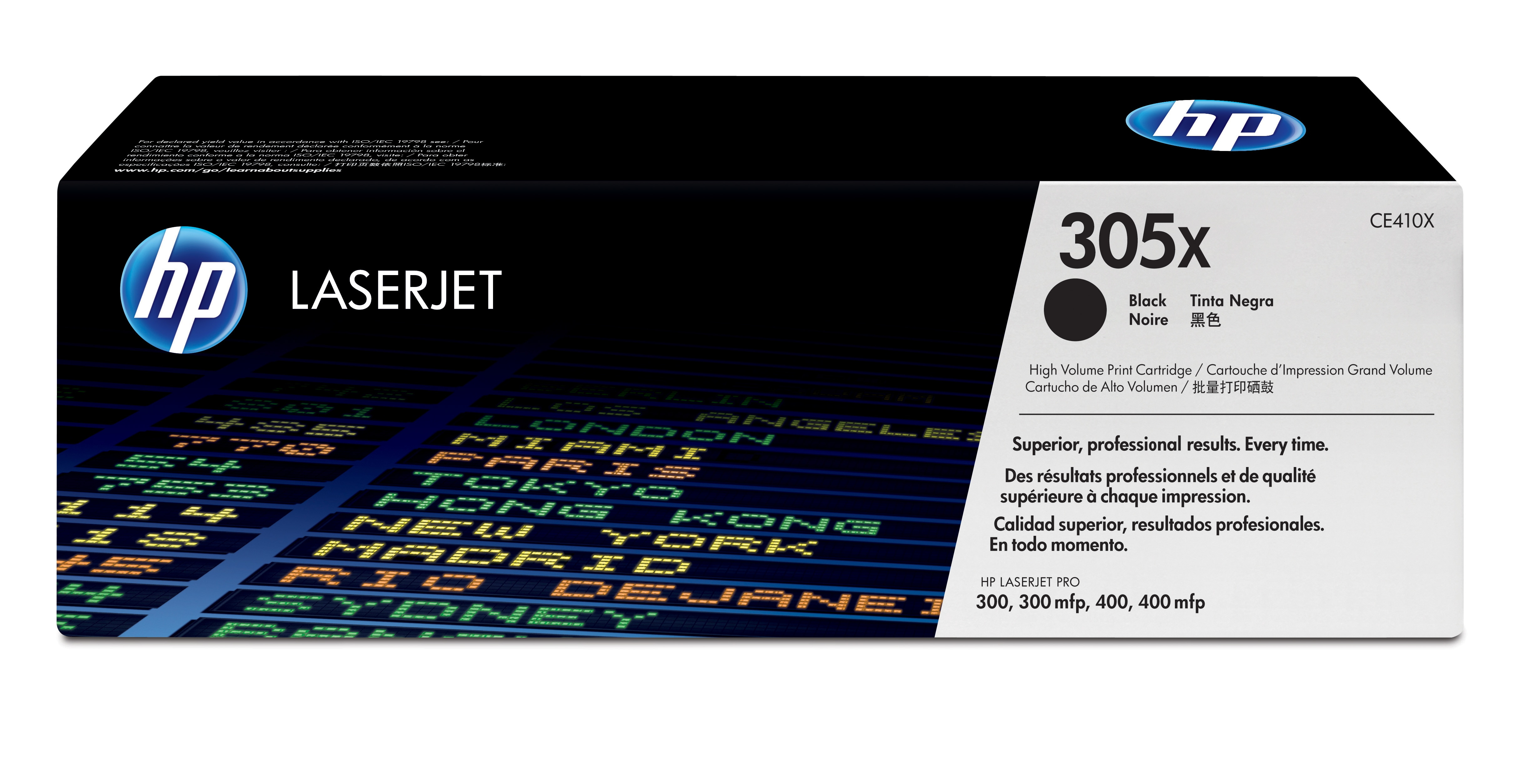 HP Color Laserjet Pro 300/400 Toner Negro 305X. Paginas 4.000