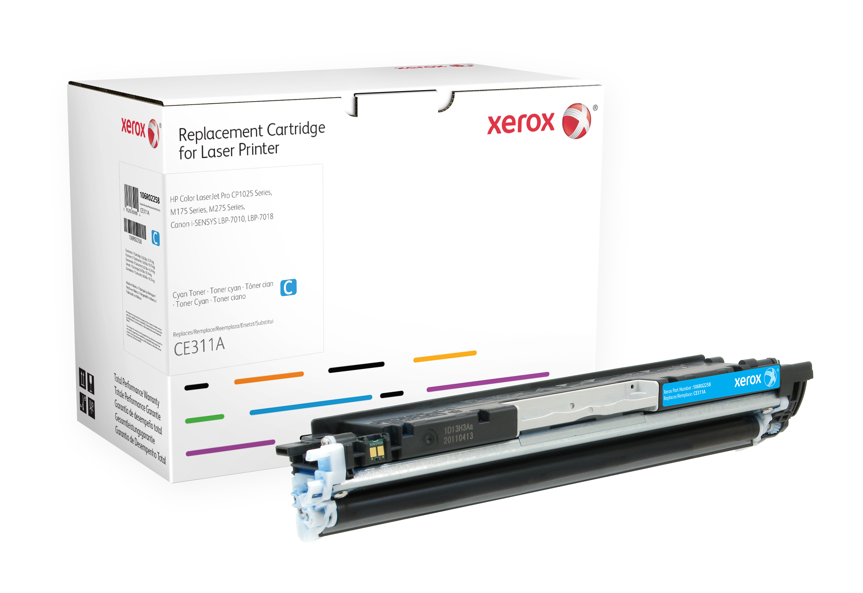 XEROX Everyday Remanufactured Toner para HP 126A (CE311A), Standard Capacity