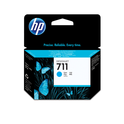 HP DesignJet T120/T520 Cartucho Cian Nº711