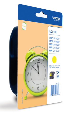BROTHER Cartucho tinta Amarillo MFC-J4410DW/MFC-J4510DW,MFCJ4710DW/MFCJ6520W BLISTER 1200 pag