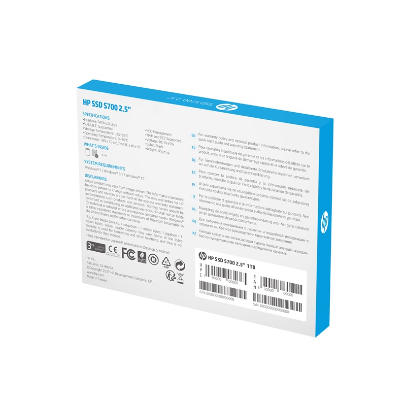 HP SSD S700 1TB SATA 3 2.5"