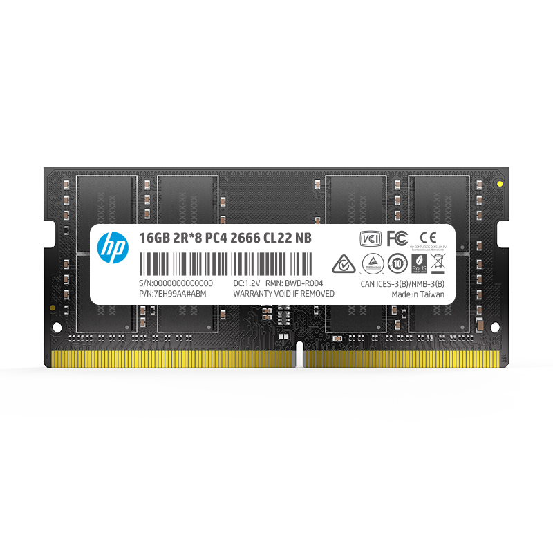 HP MEMORIA 16GB S1 DDR4 3200MHZ SO-DIMM