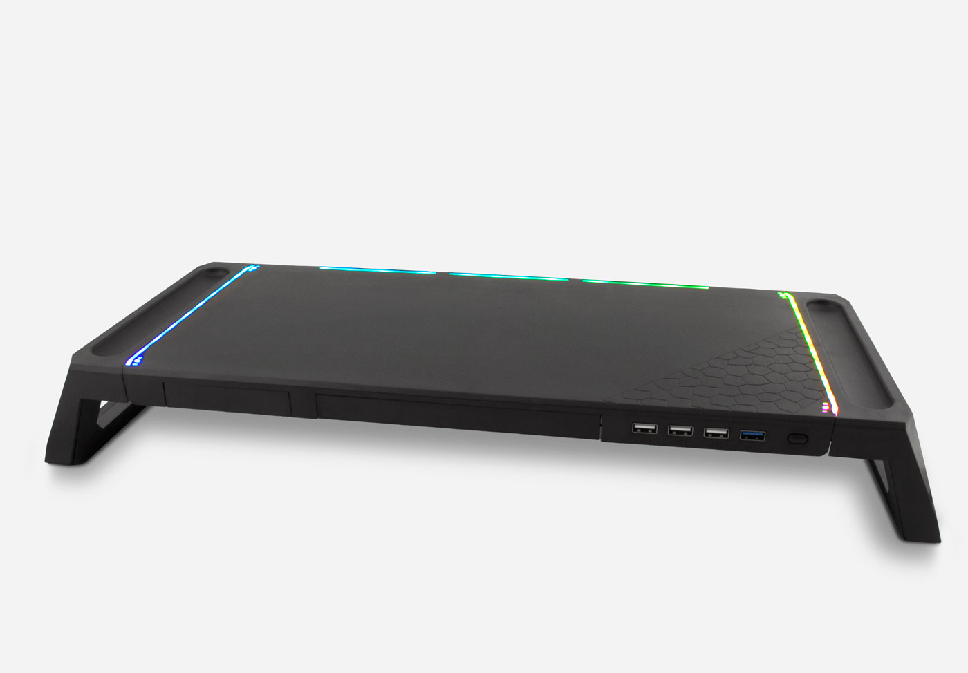 DEEP GAMING STAND PARA MONITOR + HUB