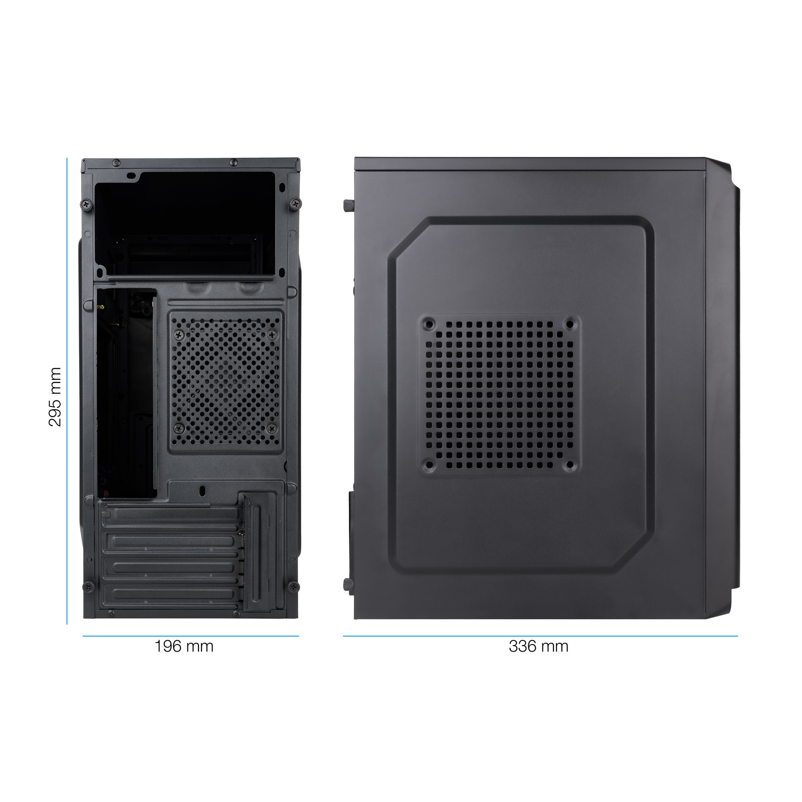 TOOQ CAJA MINITORRE MATX TQC-4702U3C-B 1xUSB3.0