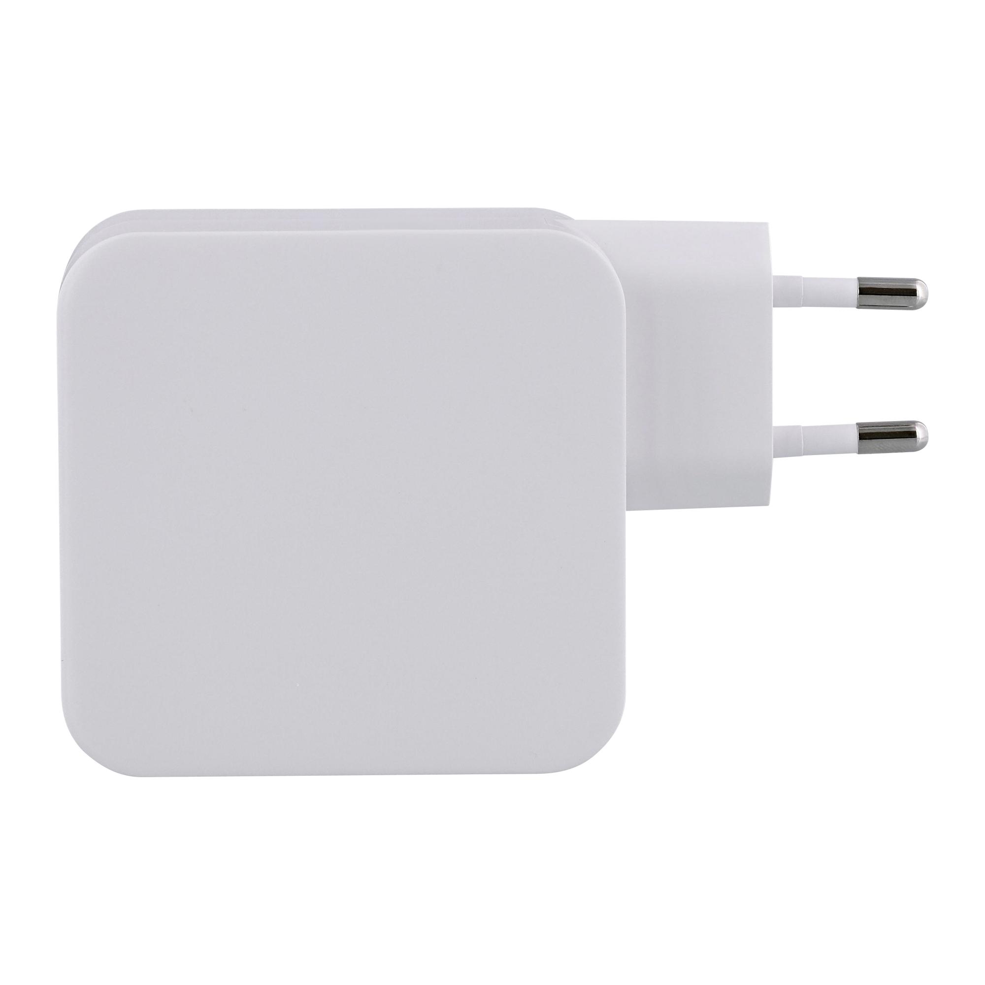 TNB iClick - Cargador GAN 100W USB-C y USB-A - blanco