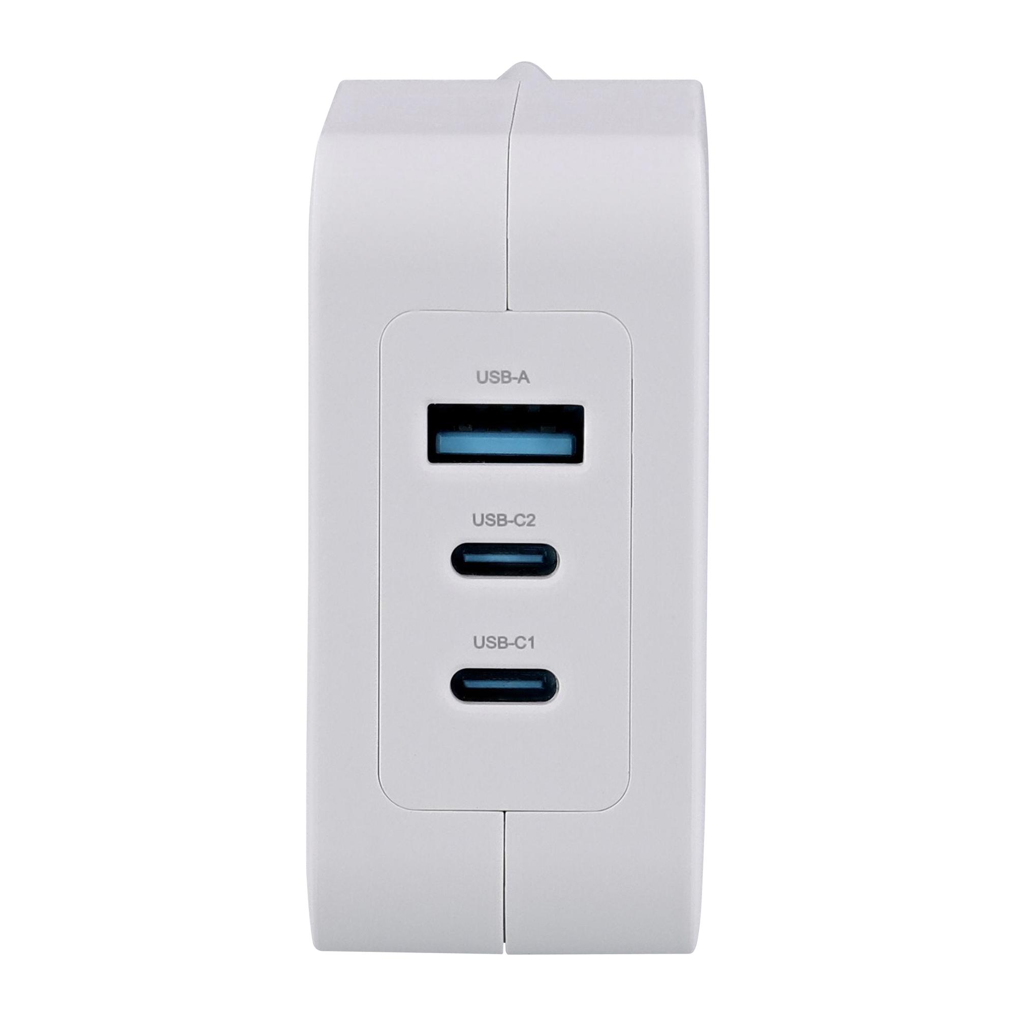 TNB iClick - Cargador GAN 100W USB-C y USB-A - blanco