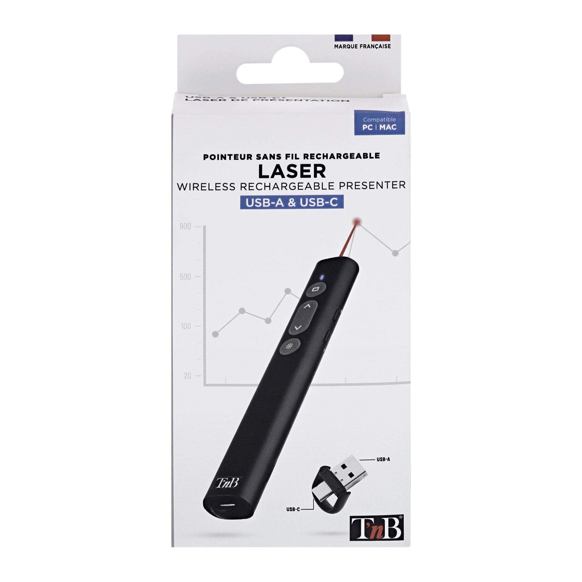 TNB Láser de presentación USB-A y USB-C
