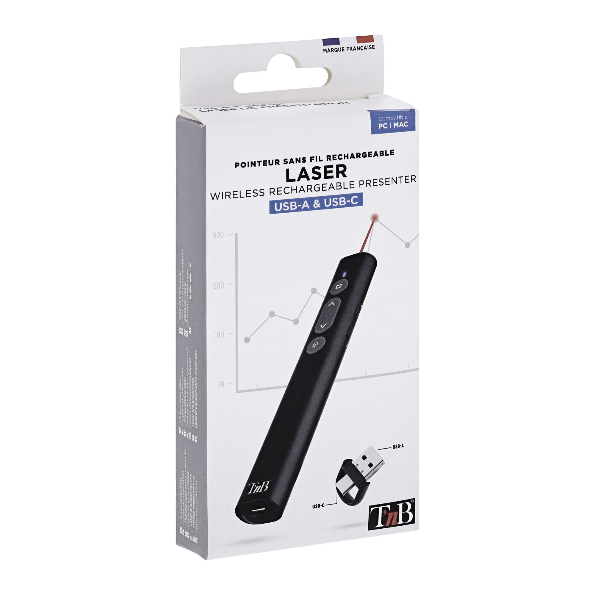 TNB Láser de presentación USB-A y USB-C