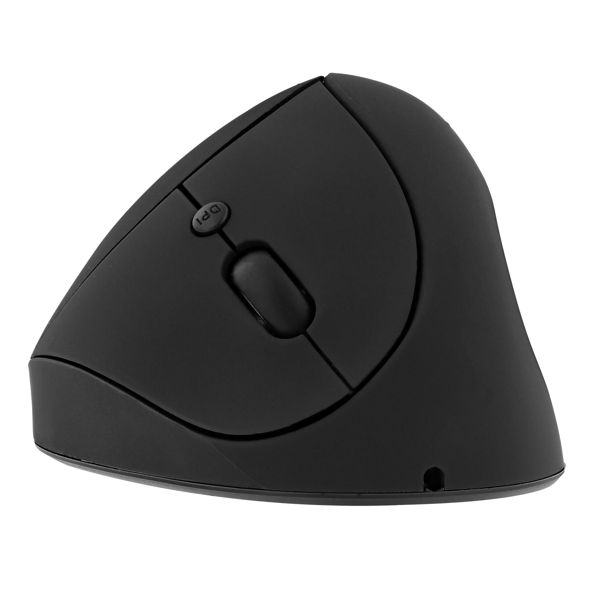 TNB ERGO LINE - Minirratón inalámbrico ergonómico vertical recargable - negro