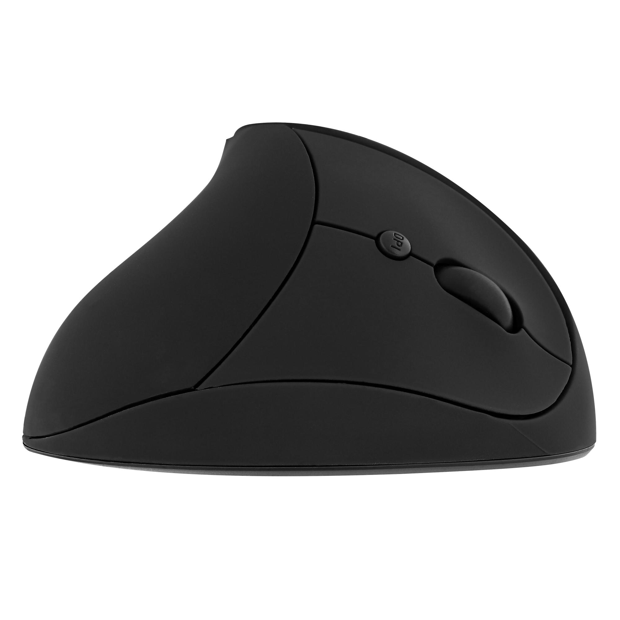 TNB ERGO LINE - Minirratón inalámbrico ergonómico vertical recargable - negro