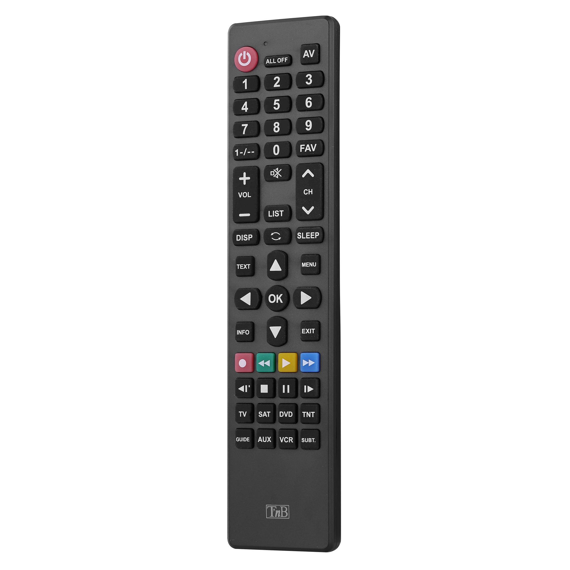 TNB Mando a distancia universal 6 en 1 - negro