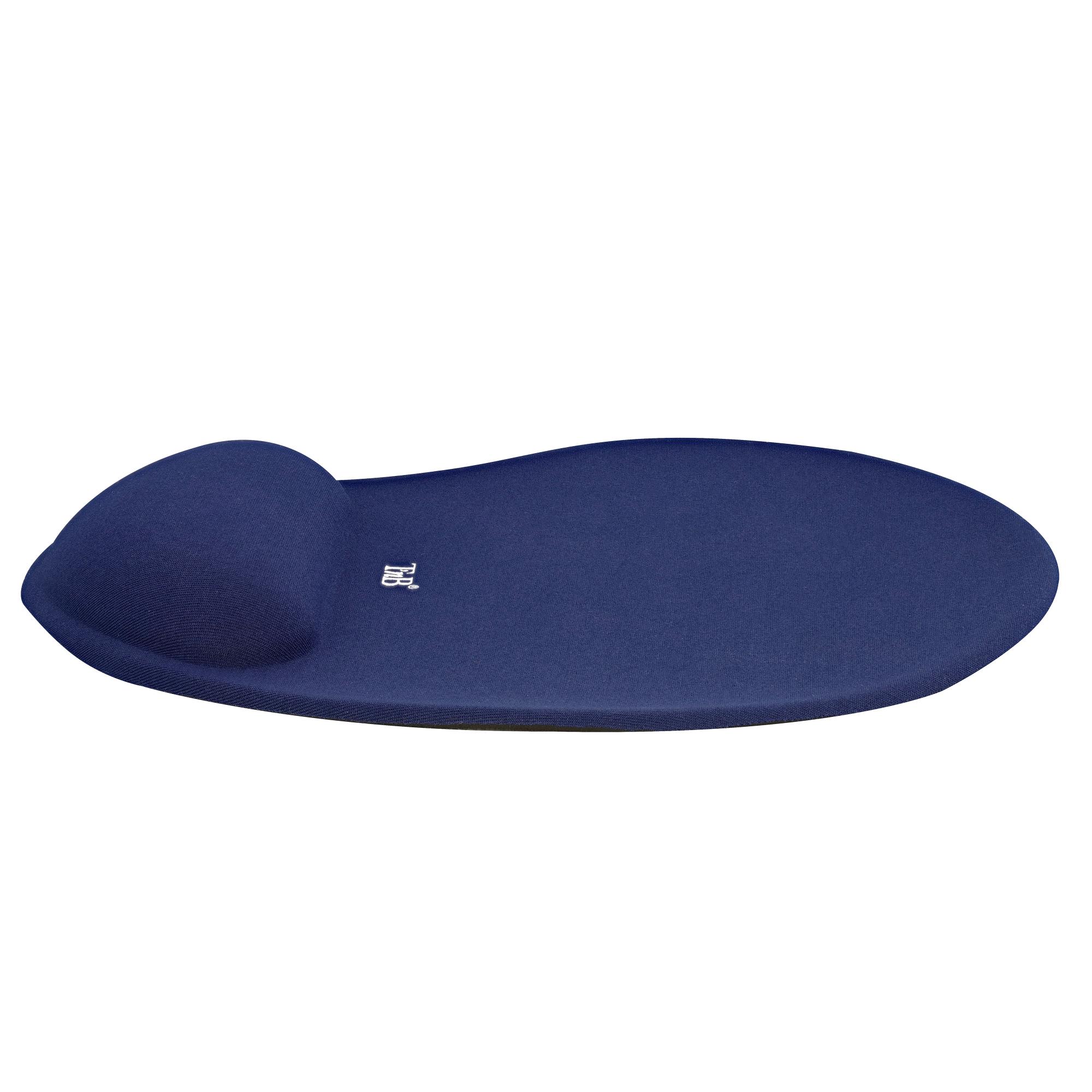 TNB ERGO-DESIGN - Alfombrilla de ratón reposamuñecas de gel azul oscuro