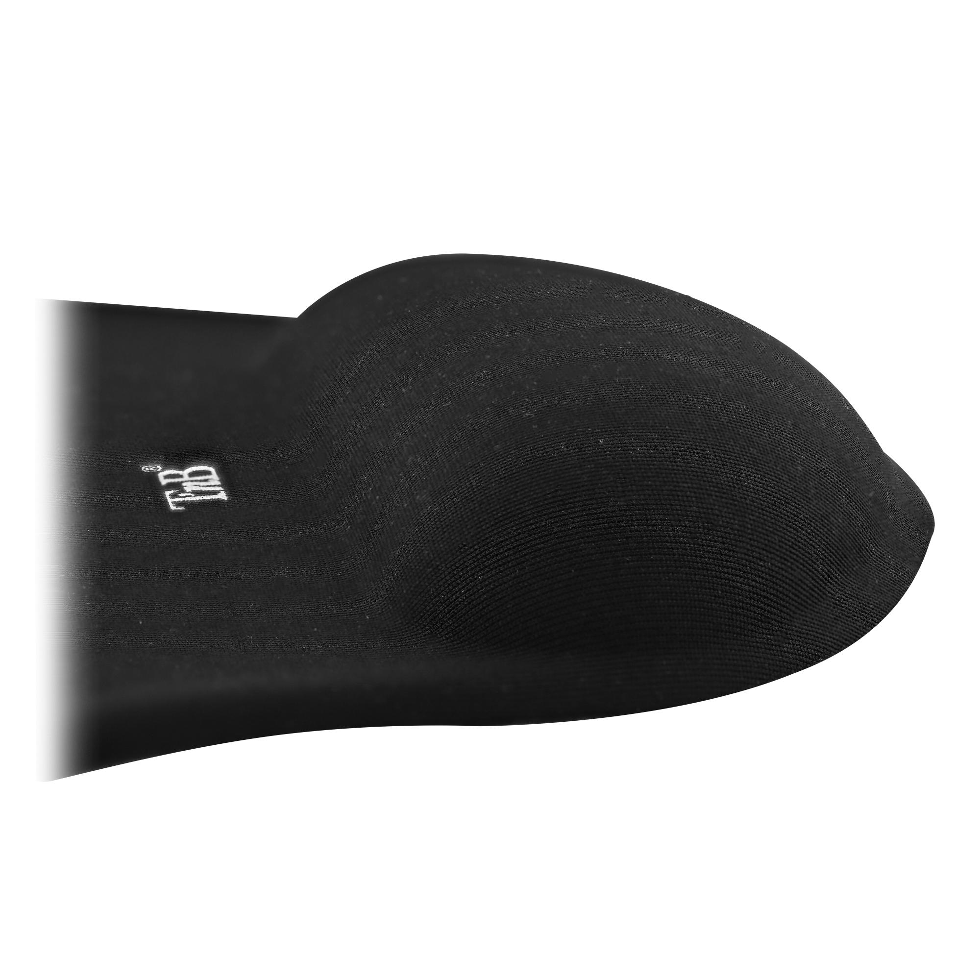 TNB ERGO-DESIGN - Reposamuñecas de gel para ratón negro