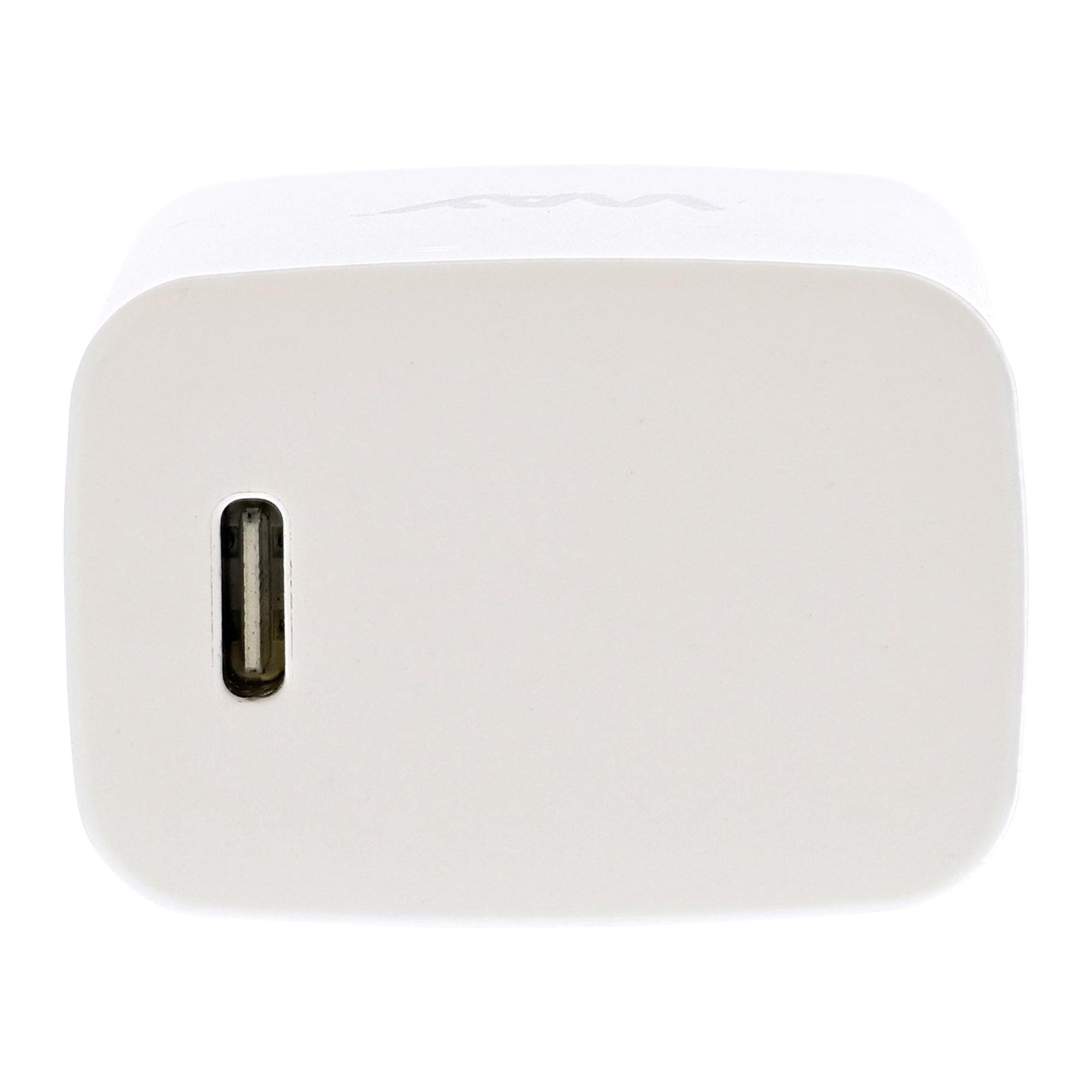 TNB WAY - Cargador de energía USB-C de 20 W - Blanco