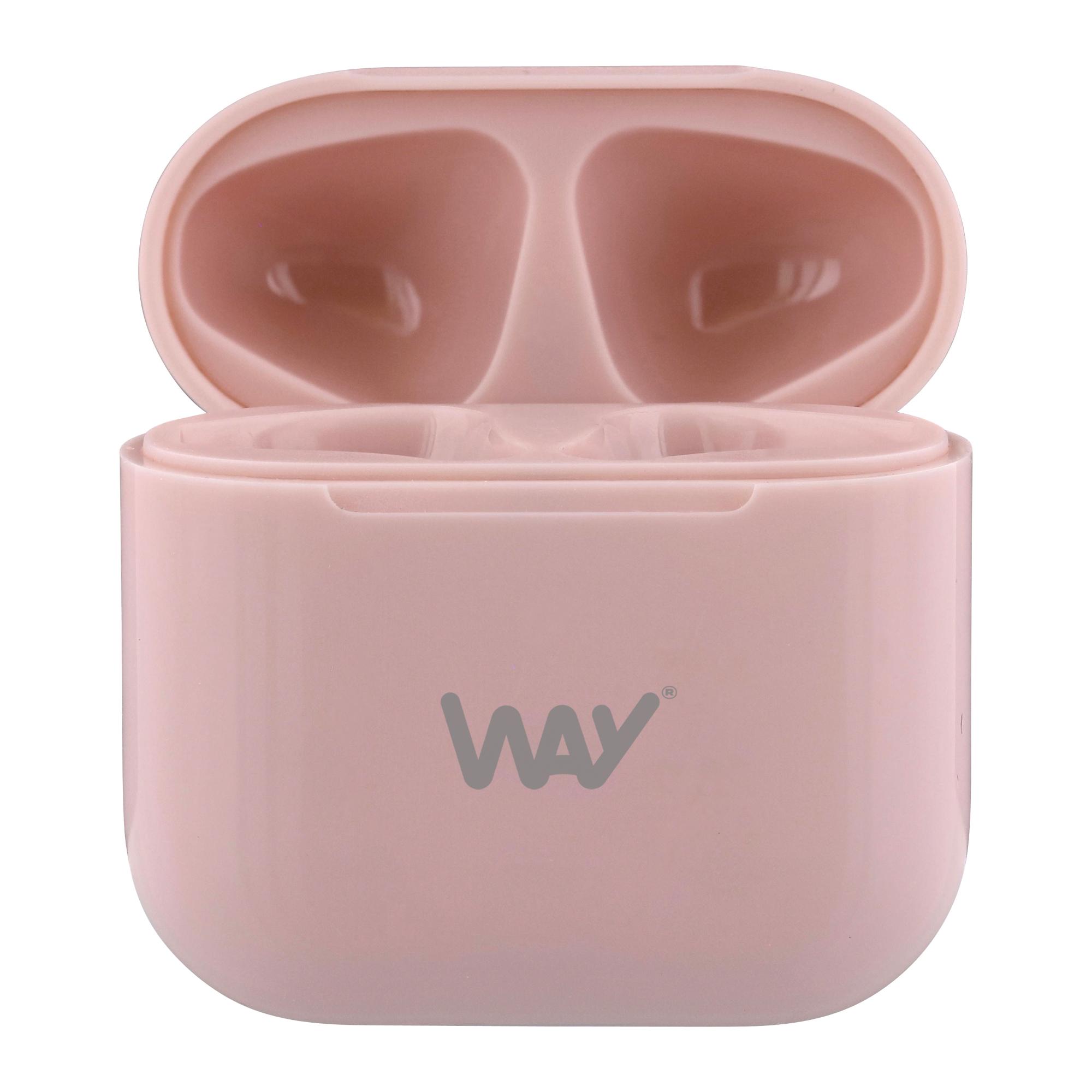TNB WAY - Auriculares MELODY 2 TWS con estuche de carga - Rosa
