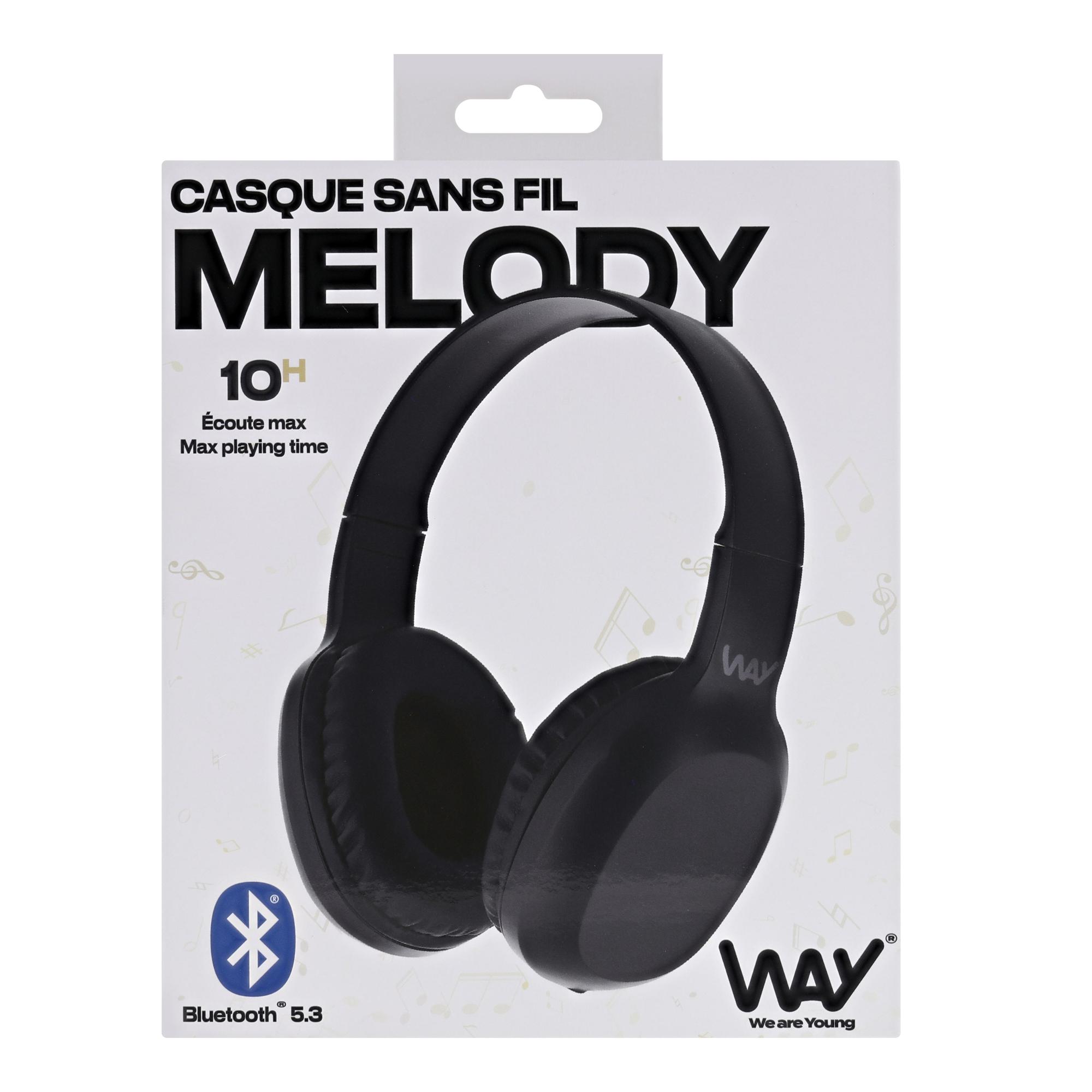 TNB WAY - Auricular Bluetooth MELODY - negro