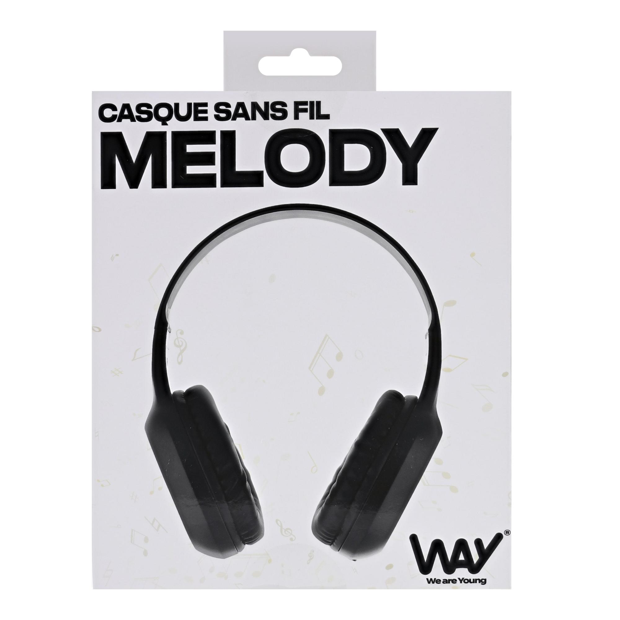 TNB WAY - Auricular Bluetooth MELODY - negro